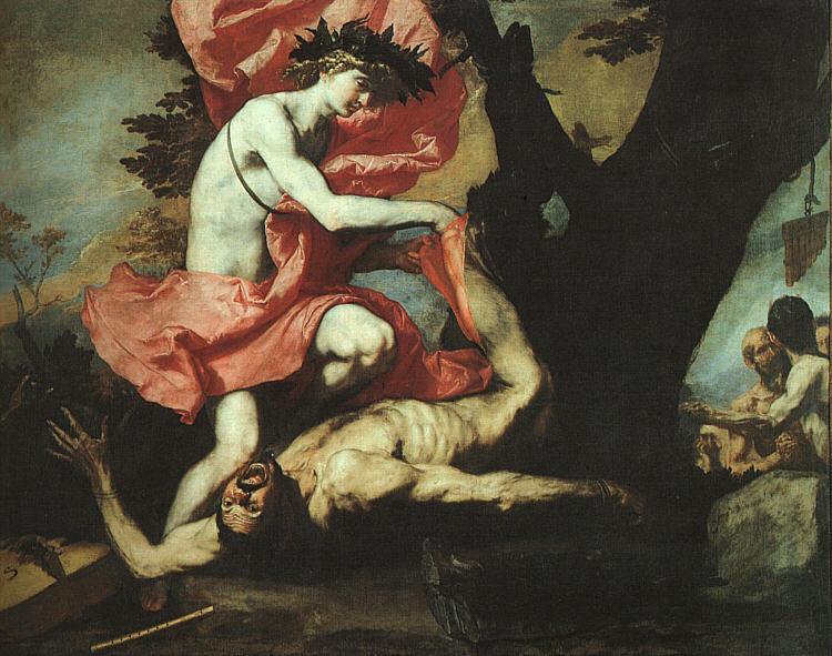 Jusepe de Ribera The Flaying of Marsyas oil painting image